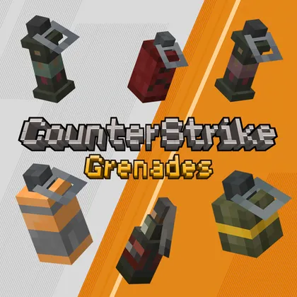 Counter Strike Grenades — Minecraft mod, rasm 1