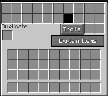 Troll Gui — Minecraft mod, rasm 2