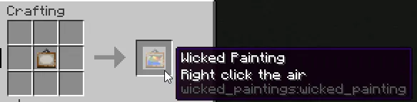 Wicked Paintings — Minecraft mod, rasm 4