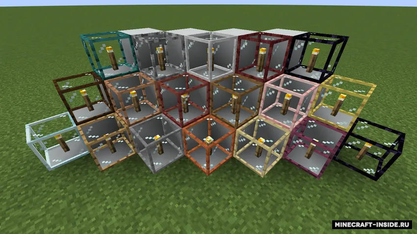 Torches In Glass — Minecraft mod, rasm 2