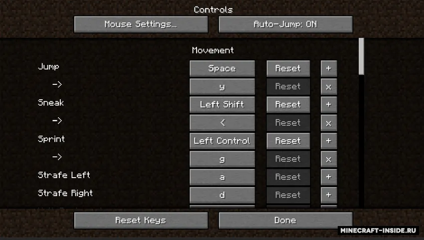 No More Useless Keys - NMUK — Minecraft mod, rasm 2