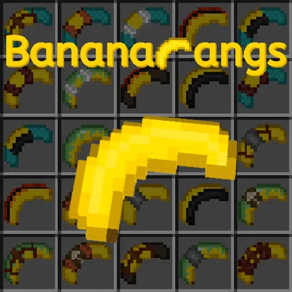 Bananarangs — Minecraft mod, rasm 1