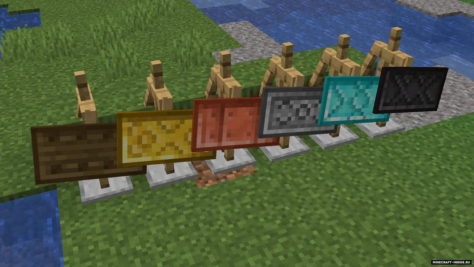 Fin's Extra Shields — Minecraft mod, rasm 3