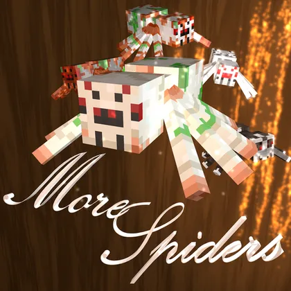 MoreSpiders - Uncommon spiders — Minecraft mod, rasm 1