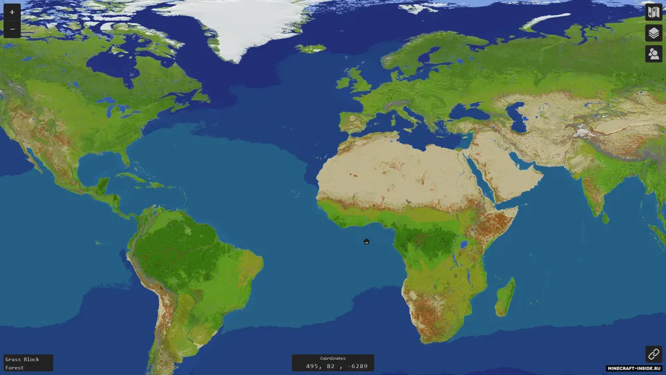 Pl3xMap — Minecraft mod, rasm 6