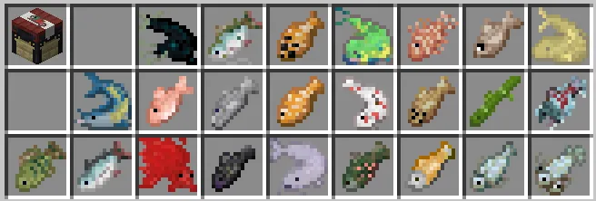 Yvain's Grotesque fish — Minecraft mod, rasm 2