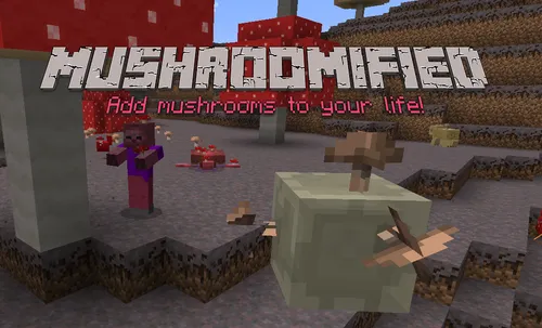 Mushroomified — Minecraft mod, rasm 1