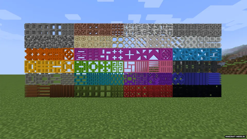 Decorative Lattices — Minecraft mod, rasm 2