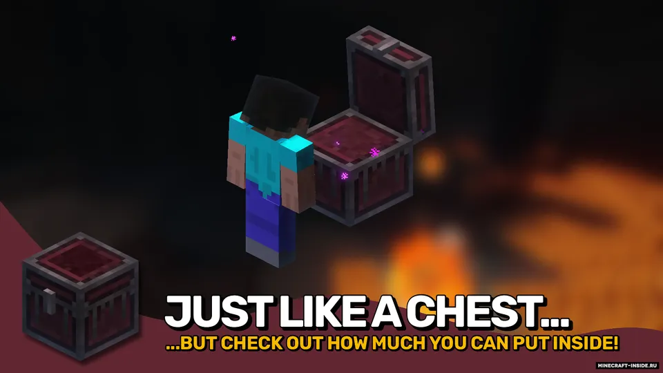 Nether Chest — Minecraft mod, rasm 2