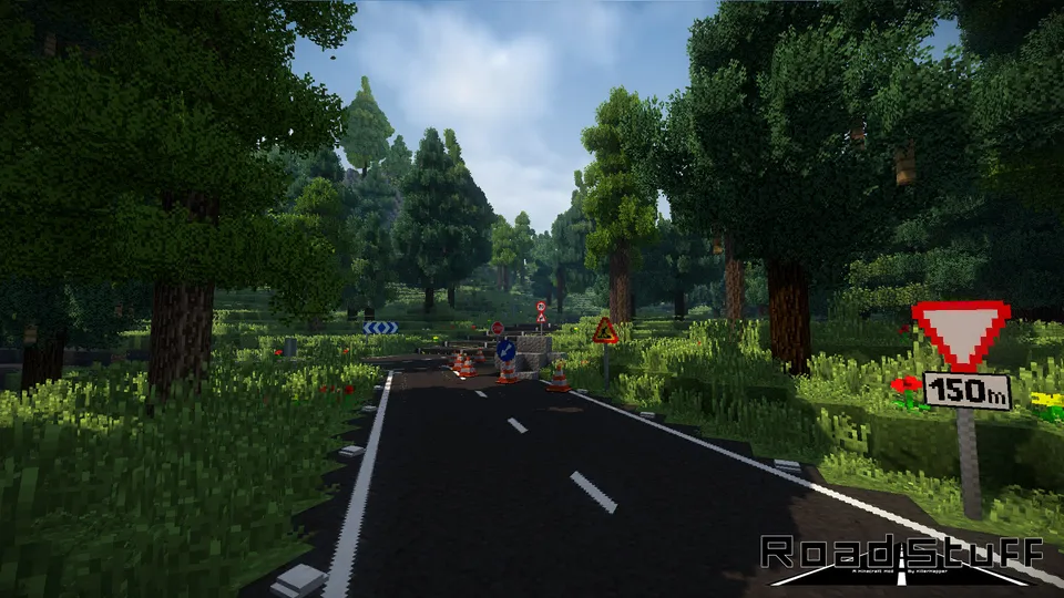 Road Stuff — Minecraft mod, rasm 2