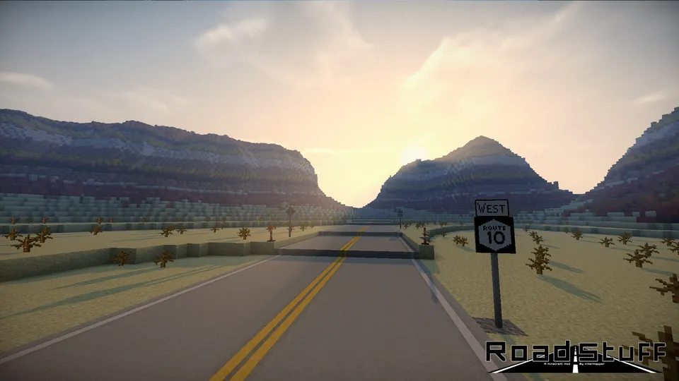 Road Stuff — Minecraft mod, rasm 3