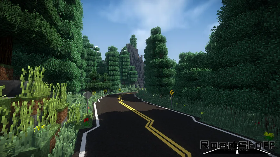 Road Stuff — Minecraft mod, rasm 4