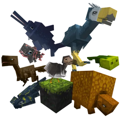 Squadeldee's Bygone Creatures — Minecraft mod, rasm 1