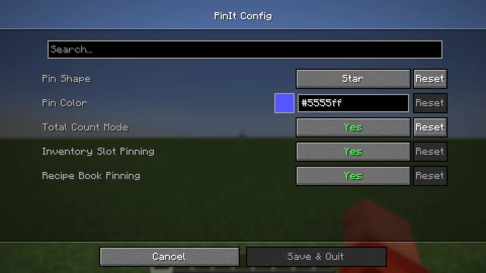 PinIt — Minecraft mod, rasm 7