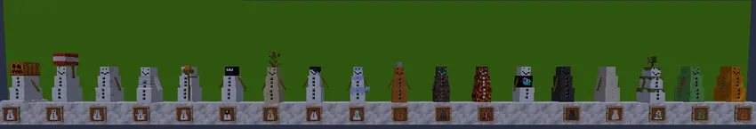 Snow Man Update — Minecraft mod, rasm 2