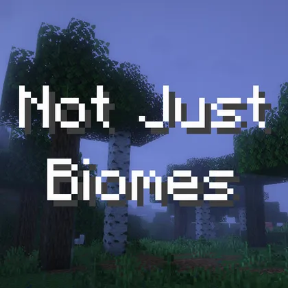 Not Just Biomes — Minecraft mod, rasm 1