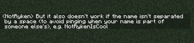 Chat Notify — Minecraft mod, rasm 4