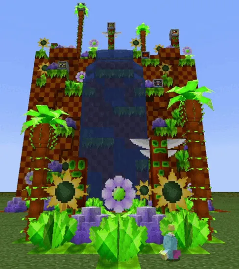 Sonic the Hedgehog and his adventures — Minecraft mod, rasm 2