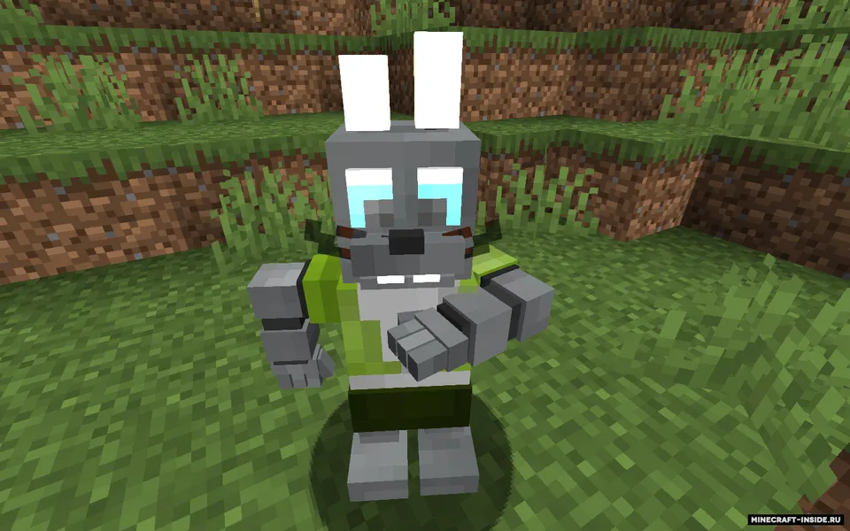 "Nu pogodi"dagi Robo-Quyon | Xorror mod — Minecraft mod, rasm 7