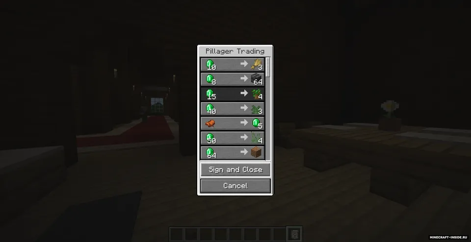 Pillager Trading — Minecraft mod, rasm 3