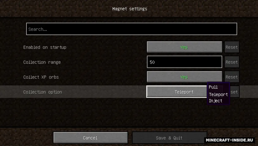 Magnets — Minecraft mod, rasm 2
