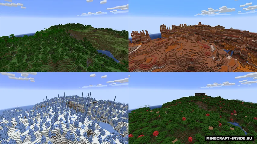 Simple Biome Dimensions — Minecraft mod, rasm 2