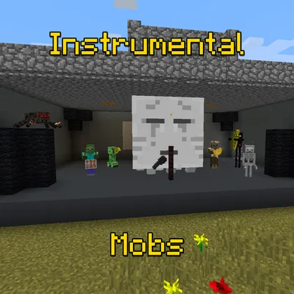 Instrumental Mobs — Minecraft mod, rasm 1