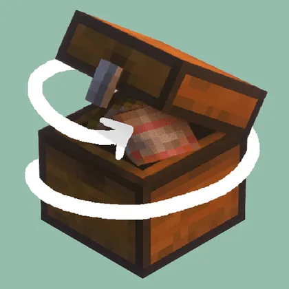 Quick Stack To Nearby Chests — Minecraft mod, rasm 1