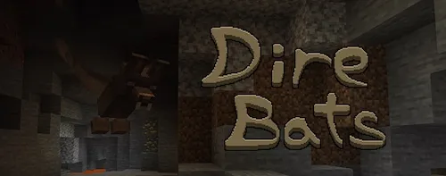 Direbats — Minecraft mod, rasm 1