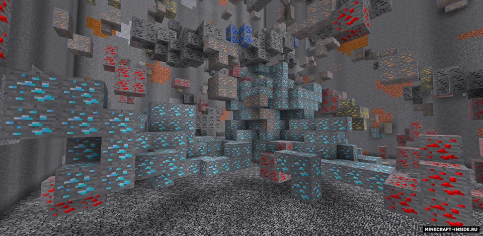 Large Ore Deposits — Minecraft mod, rasm 2