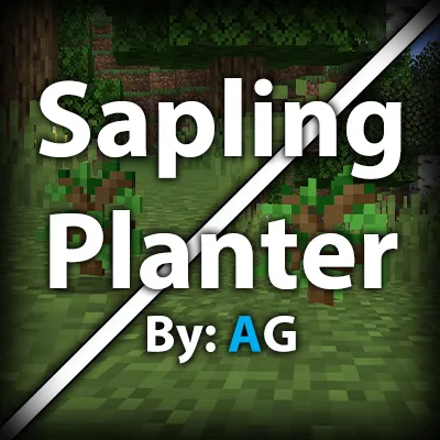 Sapling Planter — Minecraft mod, rasm 1