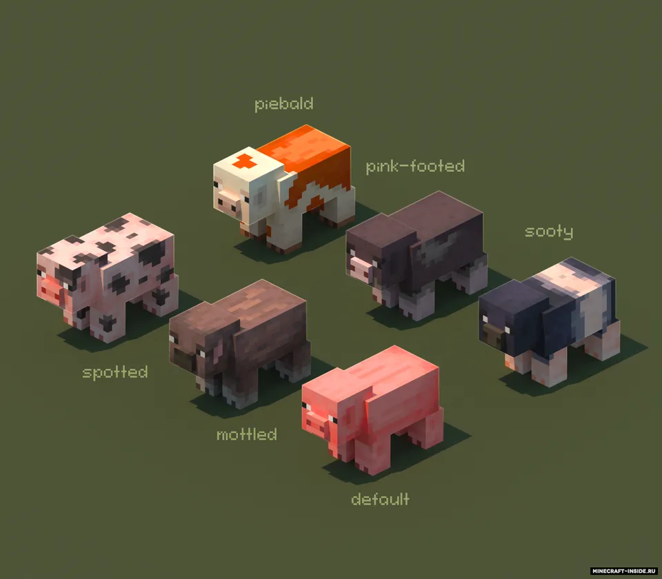 More Mob Variants — Minecraft mod, rasm 5