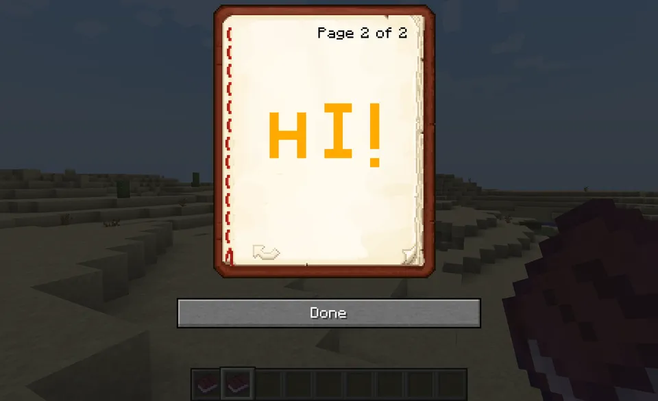 Sketchy Books — Minecraft mod, rasm 2