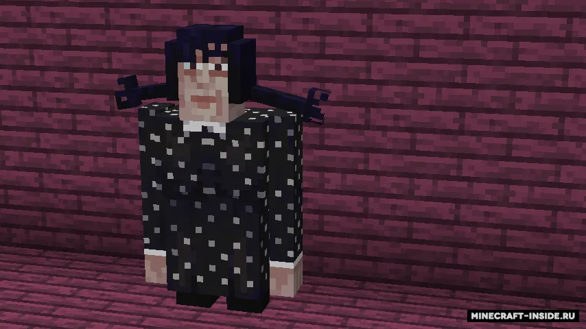 Wednesday qiz — Minecraft mod, rasm 2