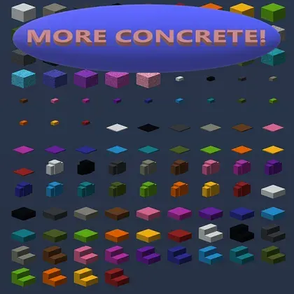 Better Concrete, More Concrete!