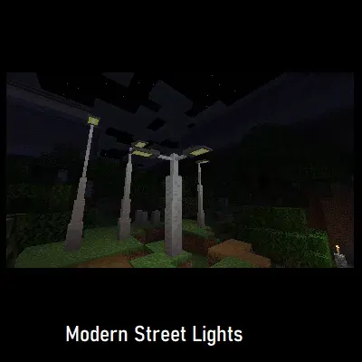Modern Street Lights