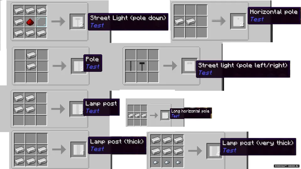 Modern Street Lights — Minecraft mod, rasm 4