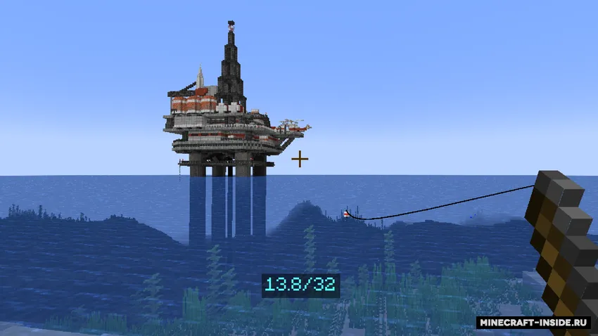 Fishing Ruler — Minecraft mod, rasm 2