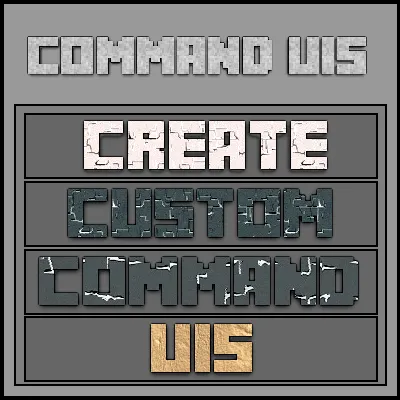 Command UIs — Minecraft mod, rasm 1