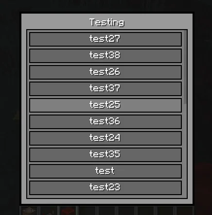 Command UIs — Minecraft mod, rasm 2
