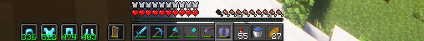 Armor Hud by Mcjunky33 — Minecraft mod, rasm 2