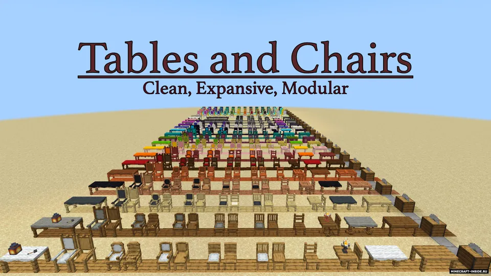 Axel's Tables and Chairs — Minecraft mod, rasm 2