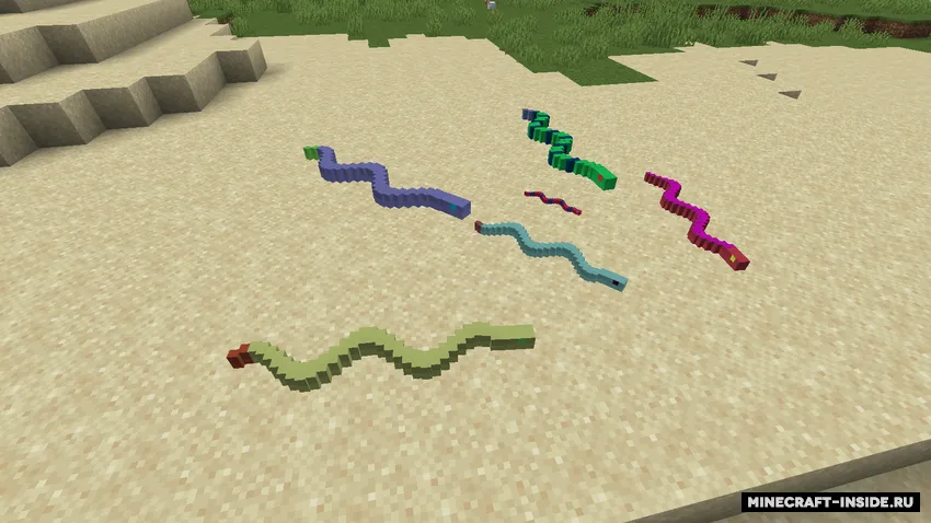Wildlife Expanded: Snakes — Minecraft mod, rasm 2