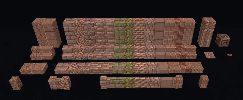 Feur Builder - Better Vanilla Blocks ! — Minecraft mod, rasm 3