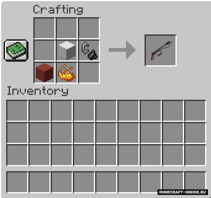 Flamethrower — Minecraft mod, rasm 3
