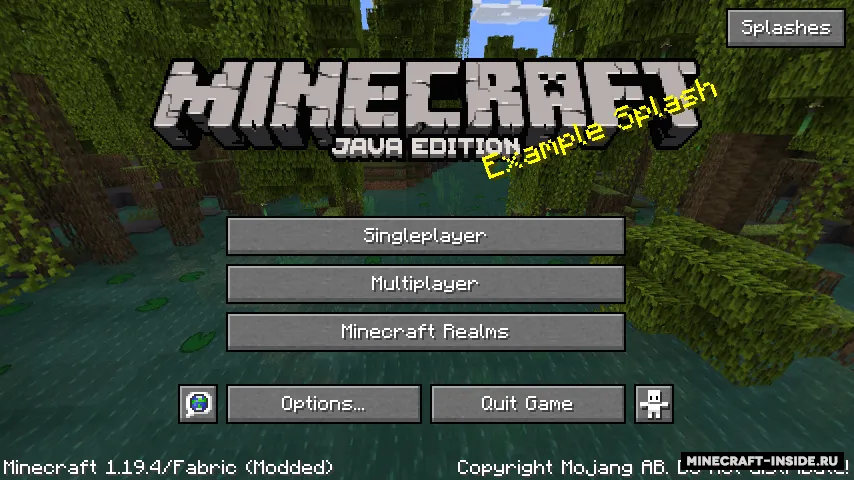 Custom Splashes — Minecraft mod, rasm 2