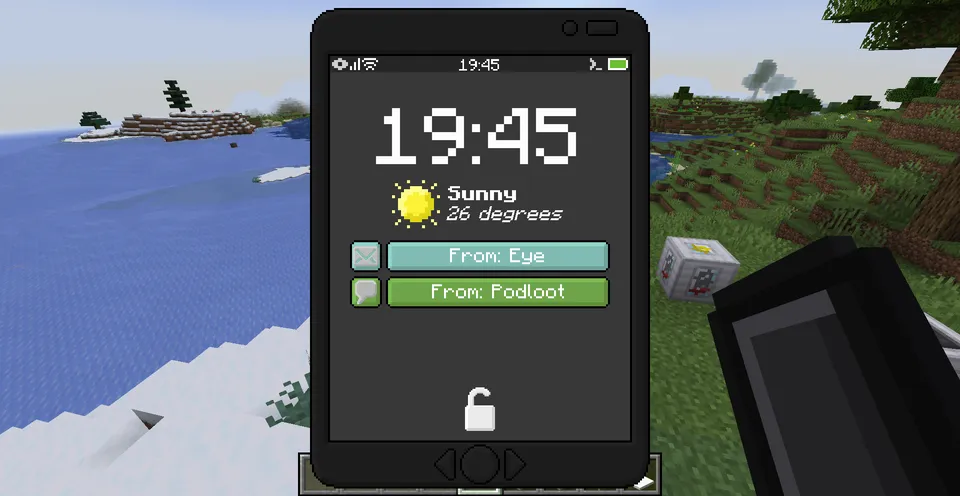 EyeMod — Minecraft mod, rasm 5