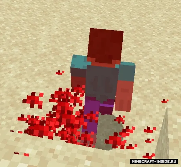 Realistic Blood Physics — Minecraft mod, rasm 2