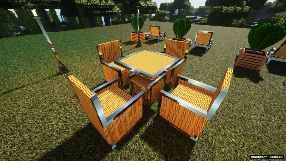 LandK furniture — Minecraft mod, rasm 7