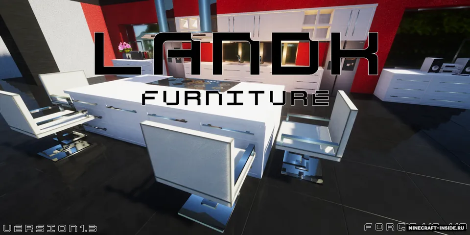 LandK furniture — Minecraft mod, rasm 8